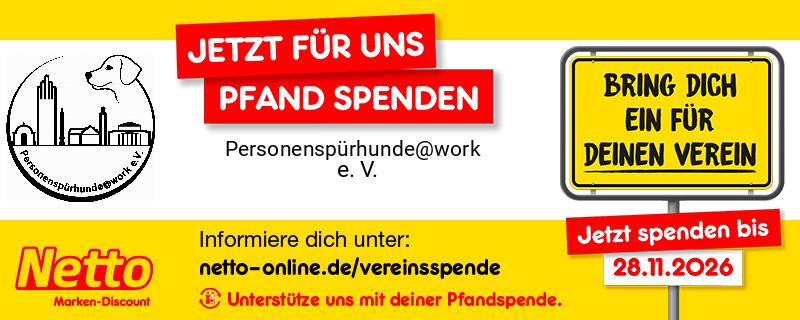 Spendenaktion in Kooperation mit Netto