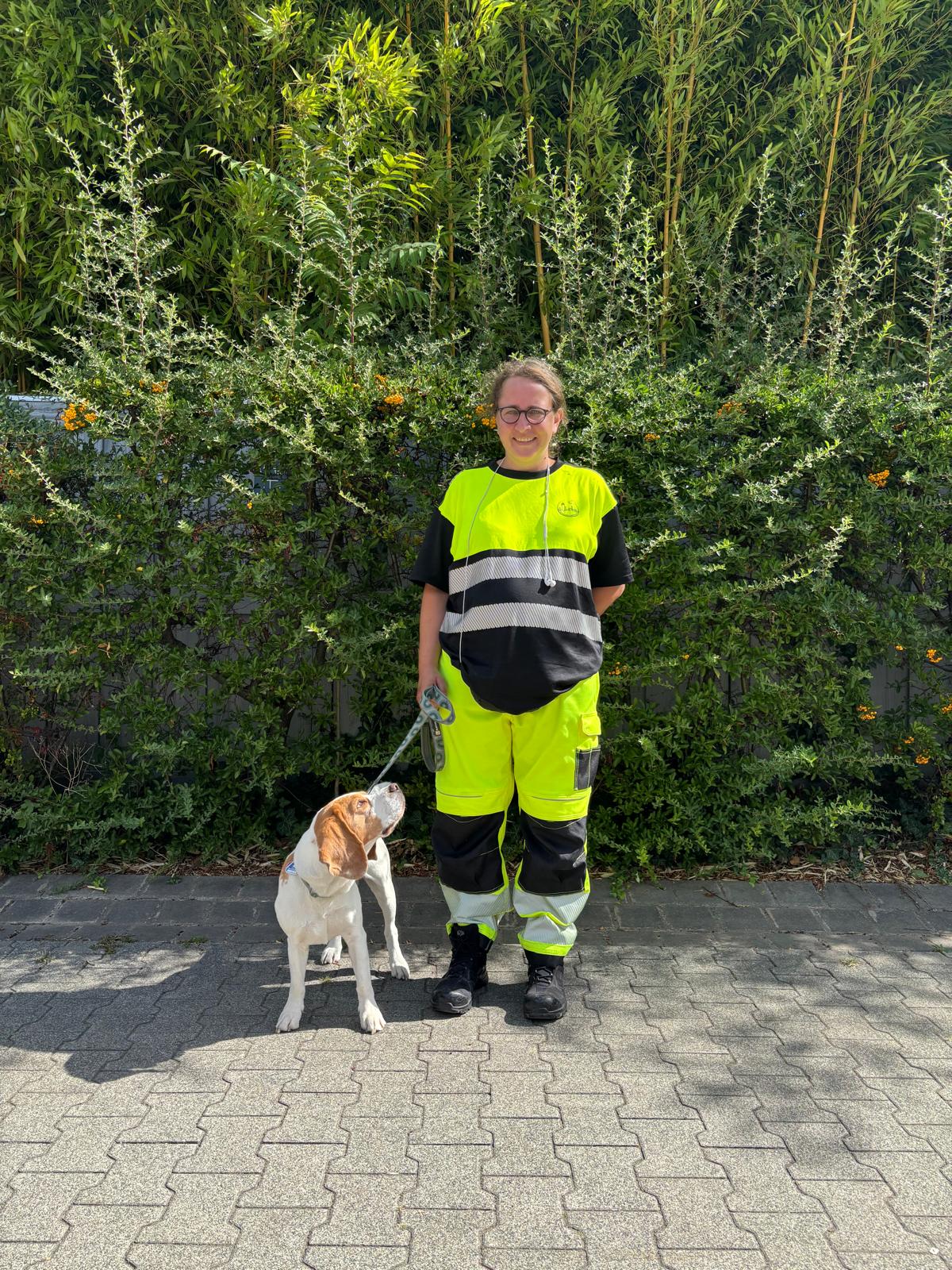 Daniela mit Wim