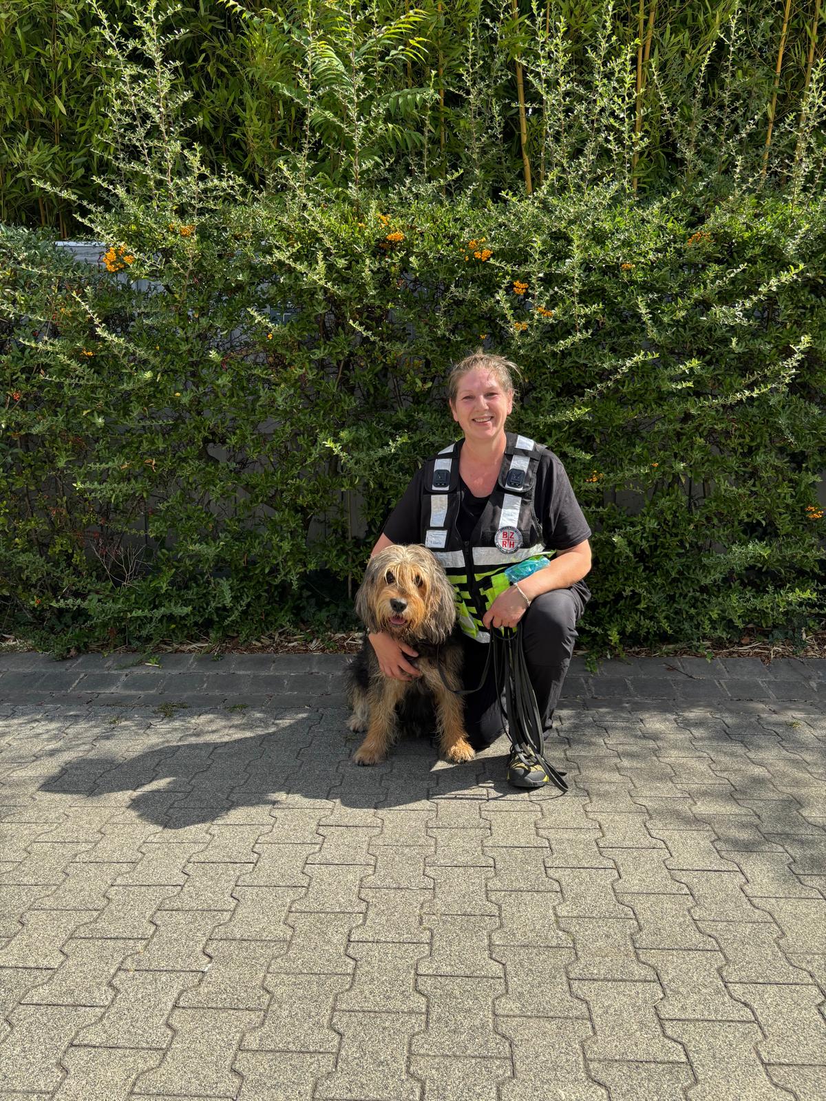 Sonja mit Mokey
